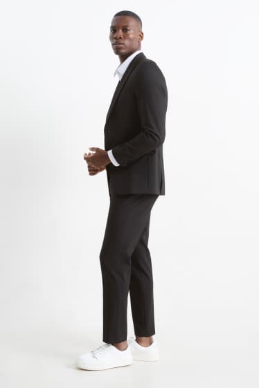 Bărbați - Pantaloni modulari - body fit - Flex - 4 Way Stretch - LYCRA® - negru