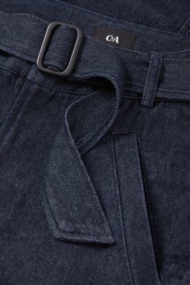 Dames - Spijkerrok - jeansdonkerblauw