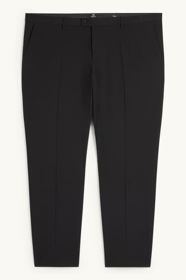 Herren - Baukasten-Hose - Regular Fit - Flex - 4 Way Stretch - LYCRA® - schwarz