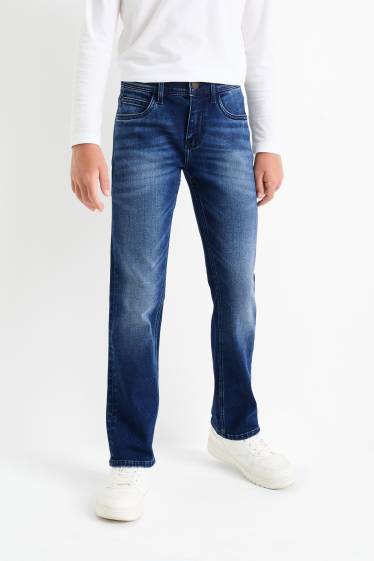 Copii - Băieți - Straight jeans - jog denim - denim-albastru închis