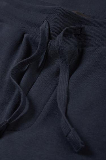 Hommes - Pantalon de jogging - bleu foncé