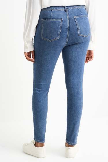 Mujer - Jegging jeans - high waist - vaqueros - azul