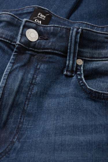 Pánské - Slim tapered jeans - LYCRA® ADAPTIV Fiber - džíny - tmavomodré