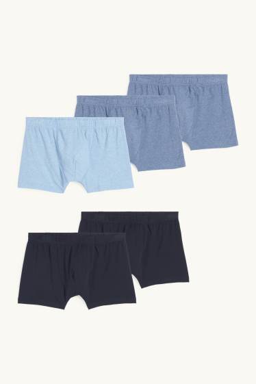 Herren - Multipack 5er - Trunks - dunkelblau