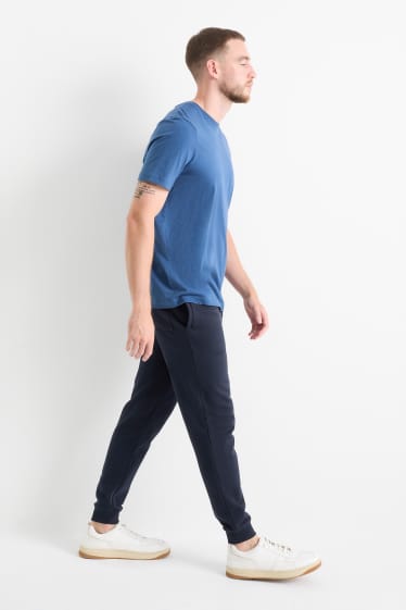 Hommes - Pantalon de jogging - bleu foncé