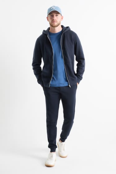 Hommes - Pantalon de jogging - bleu foncé