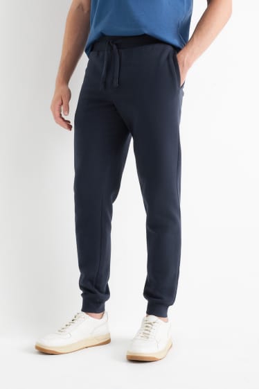 Hommes - Pantalon de jogging - bleu foncé