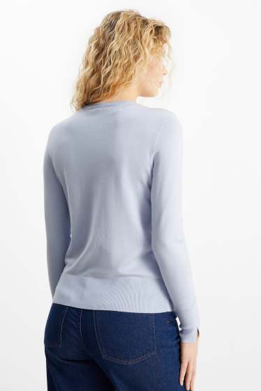 Women - Jumper - light blue