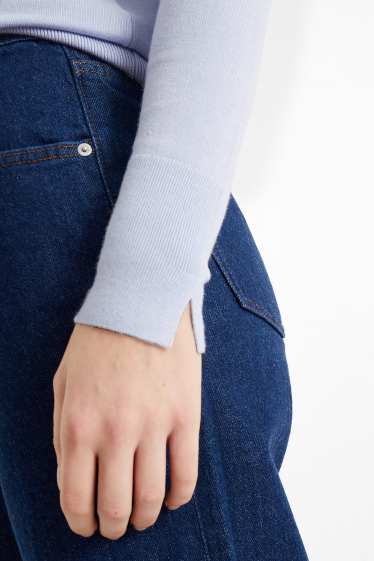 Women - Jumper - light blue