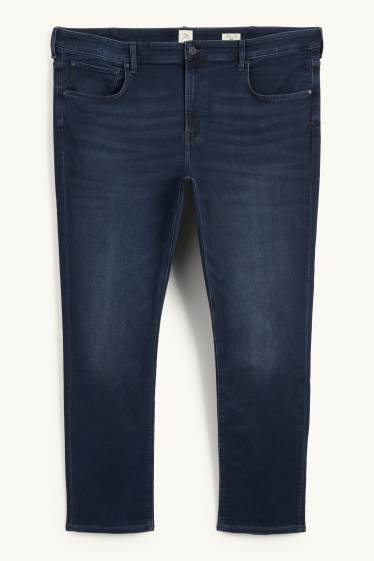 Men - Slim jeans - Flex jog denim - LYCRA® - denim-dark blue