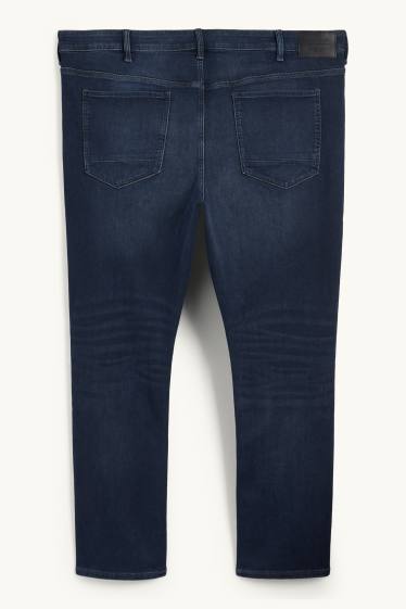 Men - Slim jeans - Flex jog denim - LYCRA® - denim-dark blue