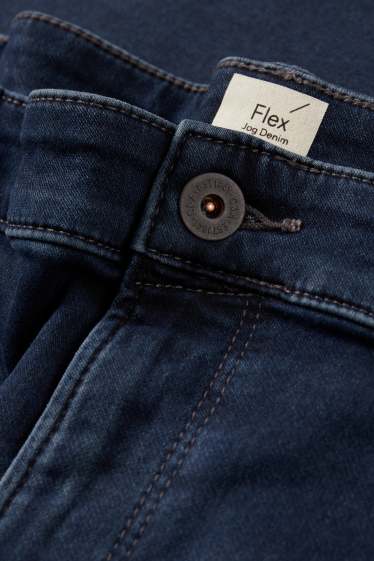 Men - Slim jeans - Flex jog denim - LYCRA® - denim-dark blue