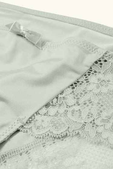 Damen - Slip - mintgrün
