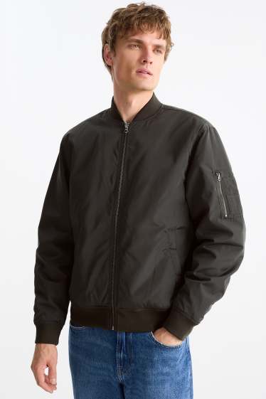 Home - Jaqueta bomber - negre