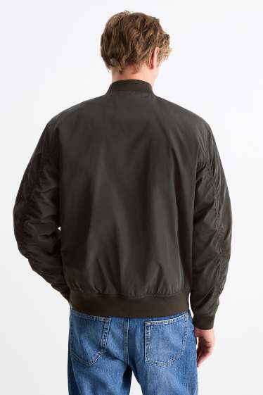 Home - Jaqueta bomber - negre