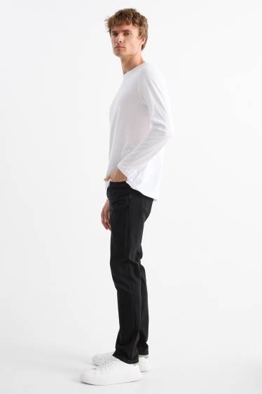 Heren - Slim jeans - zwart