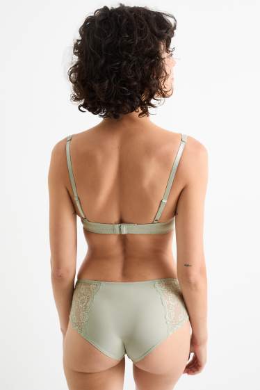 Dámské - Kalhotky hipster - mátově zelená