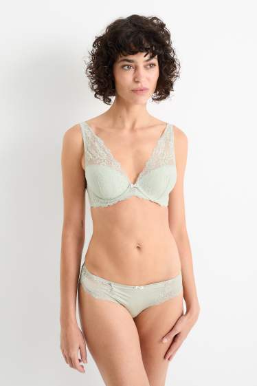 Damen - Slip - mintgrün