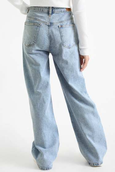 Bambine - Jeans a gamba ampia - jeans azzurro