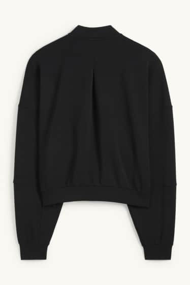 Femmes - Sweat zippé - noir
