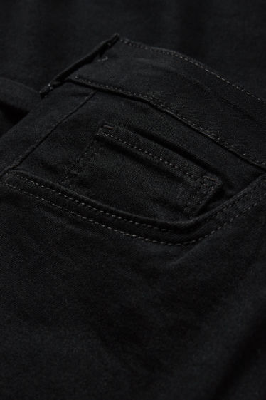 Dames - Jegging jeans - high waist - zwart