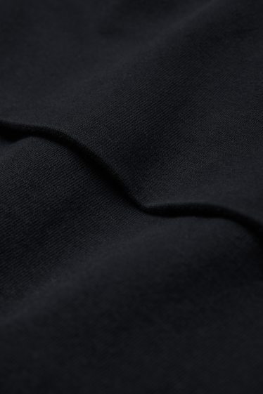 Femmes - T-shirt court - noir