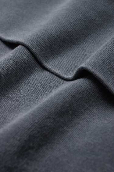 Dámské - Krátké tričko - tmavošedá