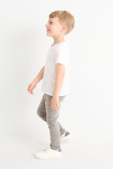 Enfants garçons - Skinny jean - jean gris clair