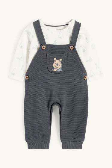 Bébés garçons - Winnie l’ourson - tenue pour bébé - 2 pièces - gris foncé