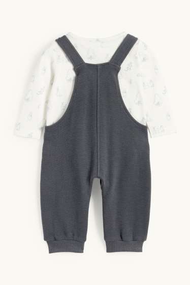 Bébés garçons - Winnie l’ourson - tenue pour bébé - 2 pièces - gris foncé