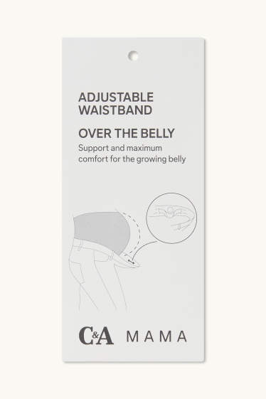 Women - Maternity jeans - skinny jeans - LYCRA® - black