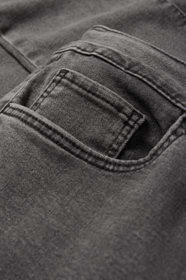 Mujer - Jegging jeans - high waist - vaqueros - gris