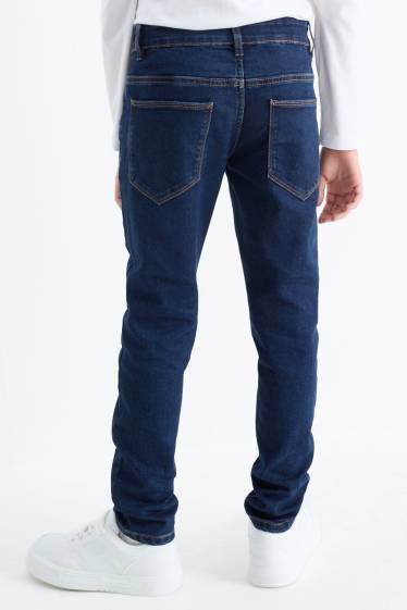 Kinder Buben - Multipack 2er - Skinny Jeans - dunkeljeansblau