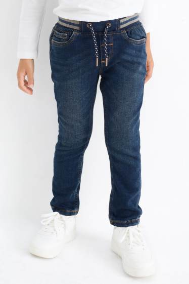 Enfants garçons - Slim jean - jean bleu foncé