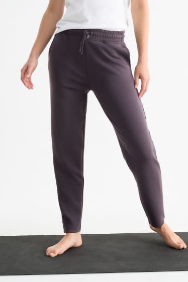 Dames - Sportbroek - donkergrijs