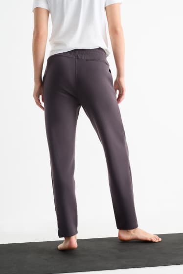 Dames - Sportbroek - donkergrijs