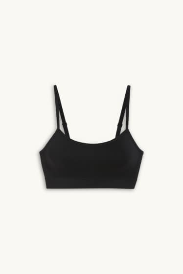 Damen - Bustier - seamless - schwarz