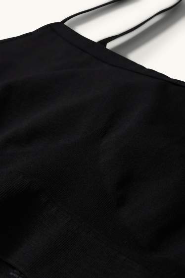 Damen - Bustier - seamless - schwarz