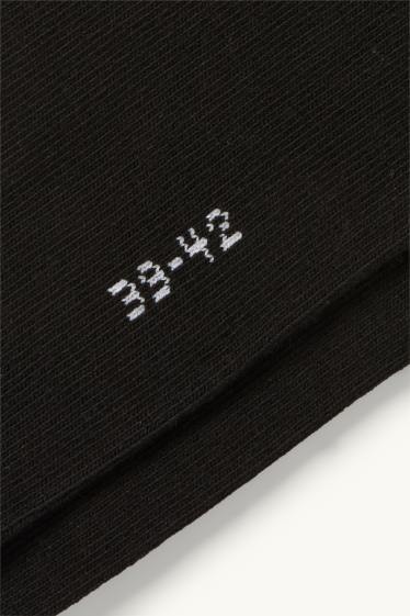 Femmes - Lot de 5 paires - socquettes de sport - noir