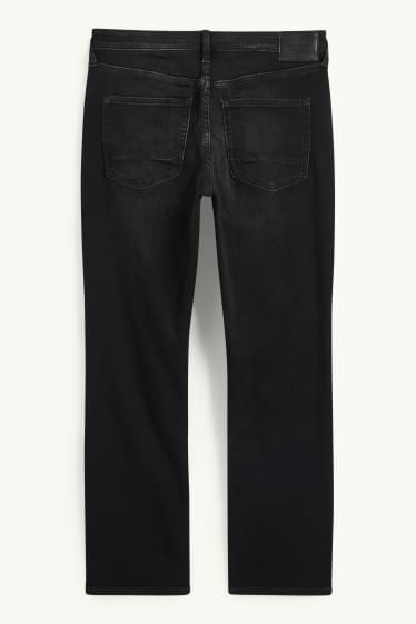 Men - Straight jeans - flex jog denim - LYCRA® - black