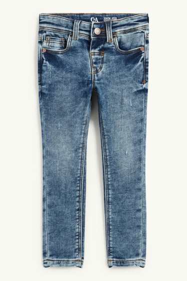 Children Boys - Skinny jeans - denim-dark blue