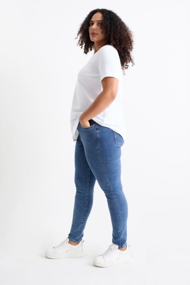 Dona - Jegging jeans - high waist - texà blau
