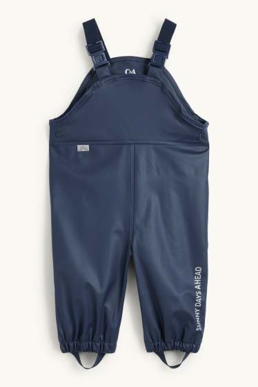 Baby Buben - Baby-Regenhose - wasserdicht - dunkelblau