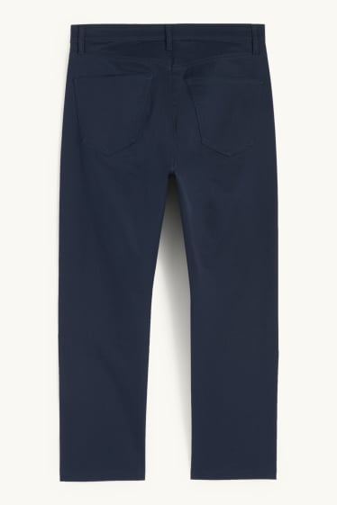 Heren - Broek - regular fit - donkerblauw