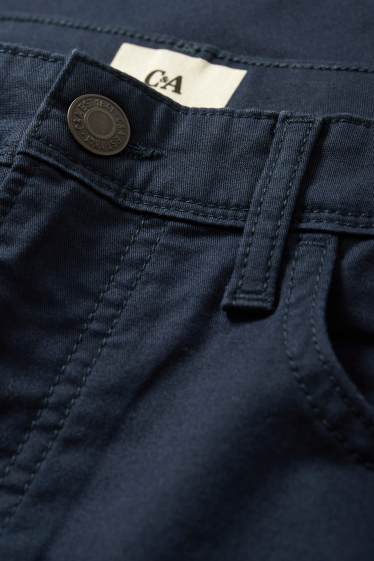 Heren - Broek - regular fit - donkerblauw