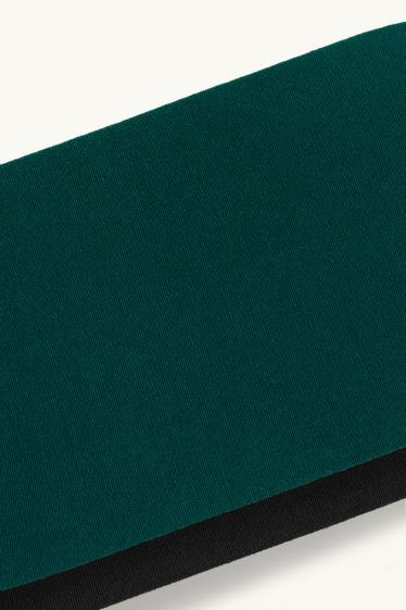 Damen - Multipack 2er - Feinstrumpfhose - 70 DEN - dunkelgrün / schwarz