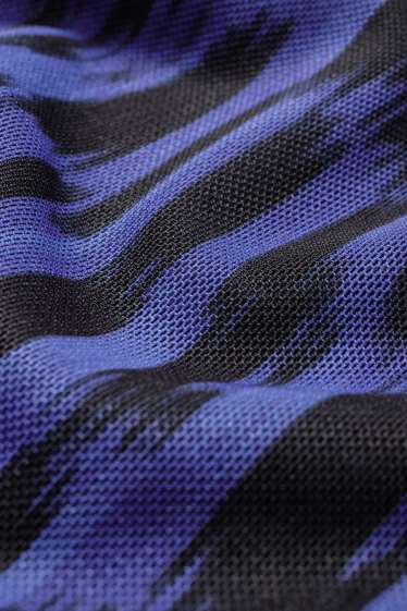 Women - Long sleeve top - patterned - purple