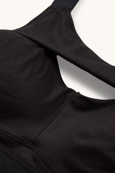 Damen - Funktions-BH - 4 Way Stretch - schwarz