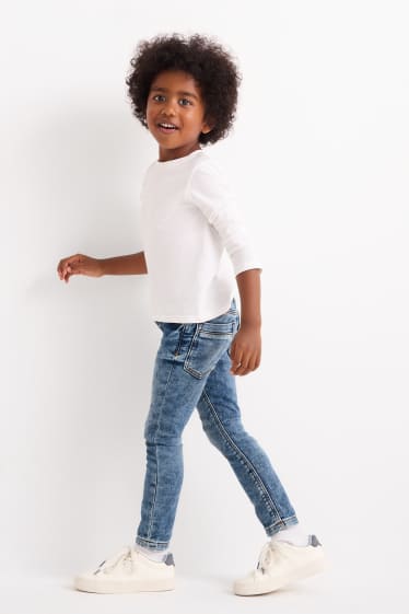 Children Boys - Skinny jeans - denim-dark blue