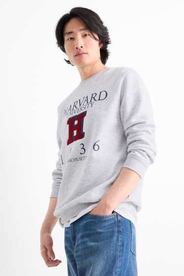 Herren - Sweatshirt - Harvard University - hellgrau-melange